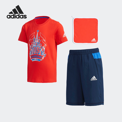 儿童短袖短裤Adidas/阿迪达斯