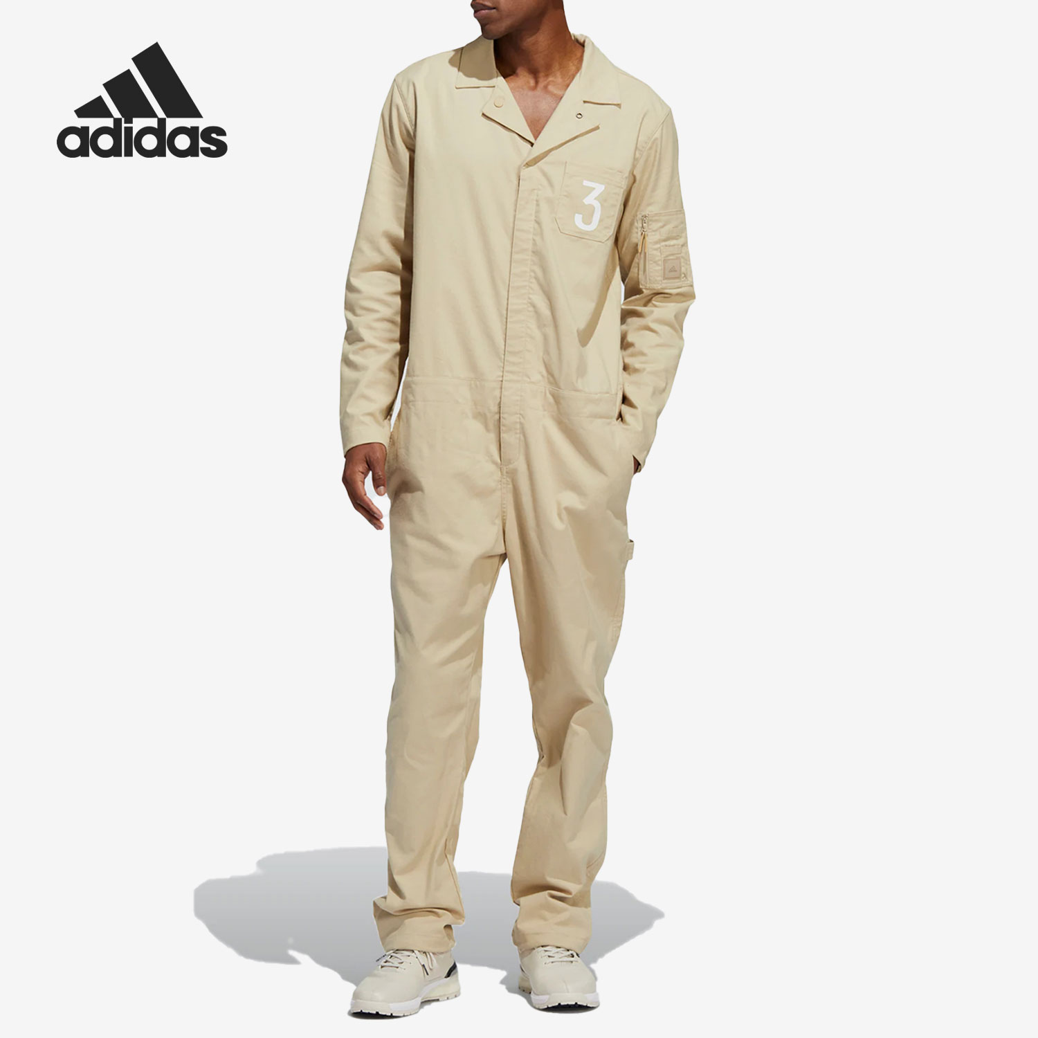 Adidas/阿迪达斯正品新款男子高尔夫运动连身工作服HF9104