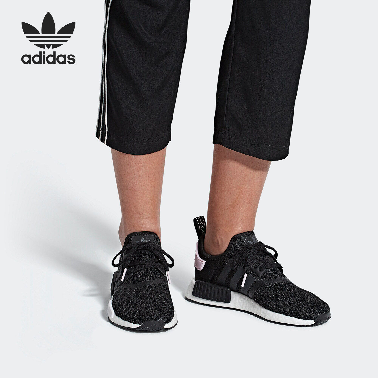 Adidas/阿迪达斯正品三叶草女子NMD耐磨透气轻便休闲运动鞋B37649,运动鞋new,运动休闲鞋,淘宝优惠券,粉丝福利购,淘宝优惠卷