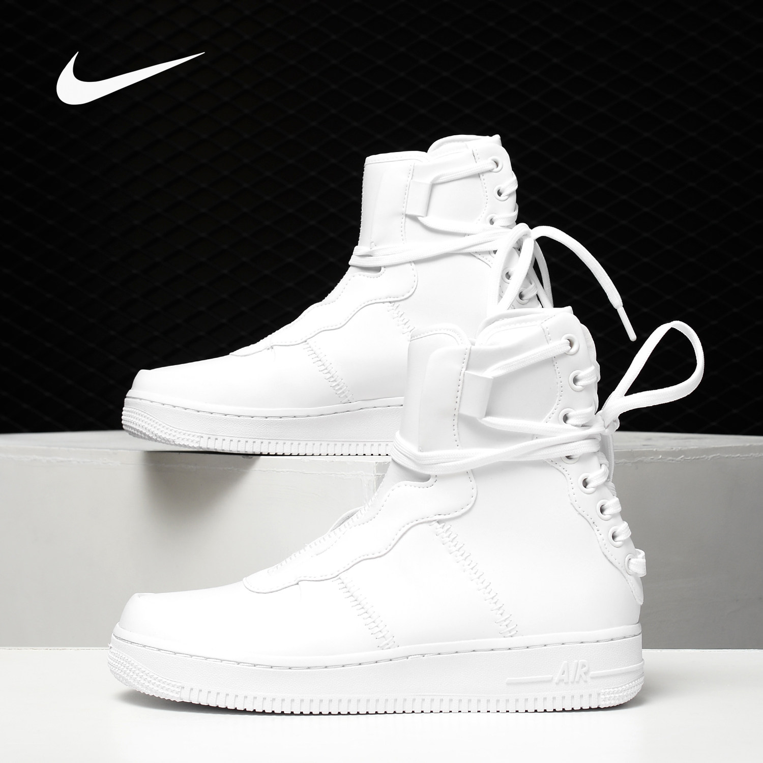 Nike/耐克正品 AF1 REBEL XX 女子时尚高帮休闲板鞋AO1525,运动鞋new,板鞋,淘宝优惠券,粉丝福利购,淘宝优惠卷
