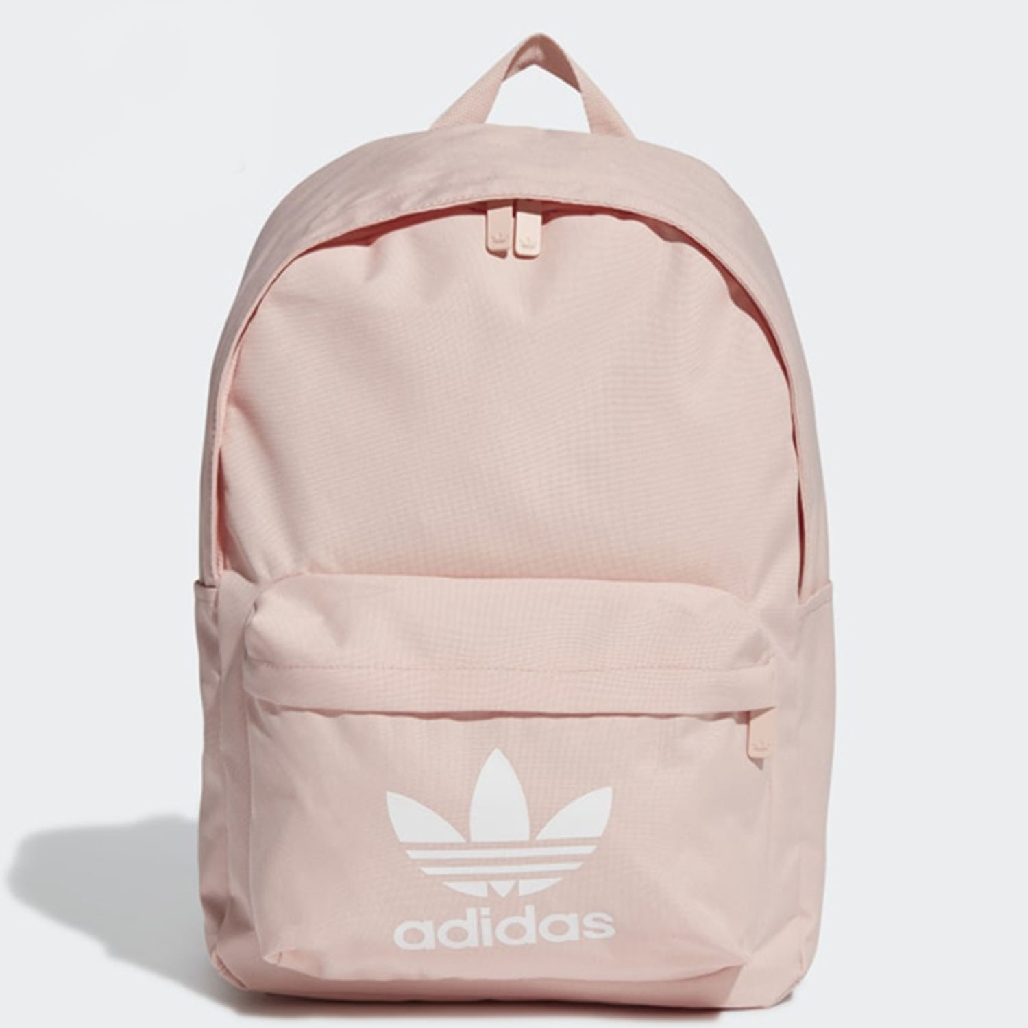 Adidas/阿迪达斯正品三叶草男女樱花粉双肩包运动背包 GK0053