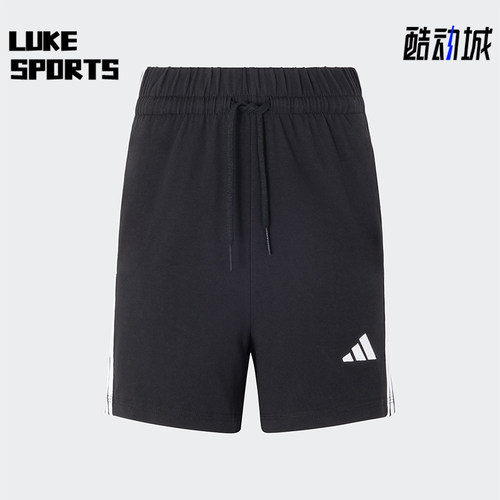 Adidas/阿迪达斯正品W 3S SJ SHO女士针织运动休闲短裤JY8574