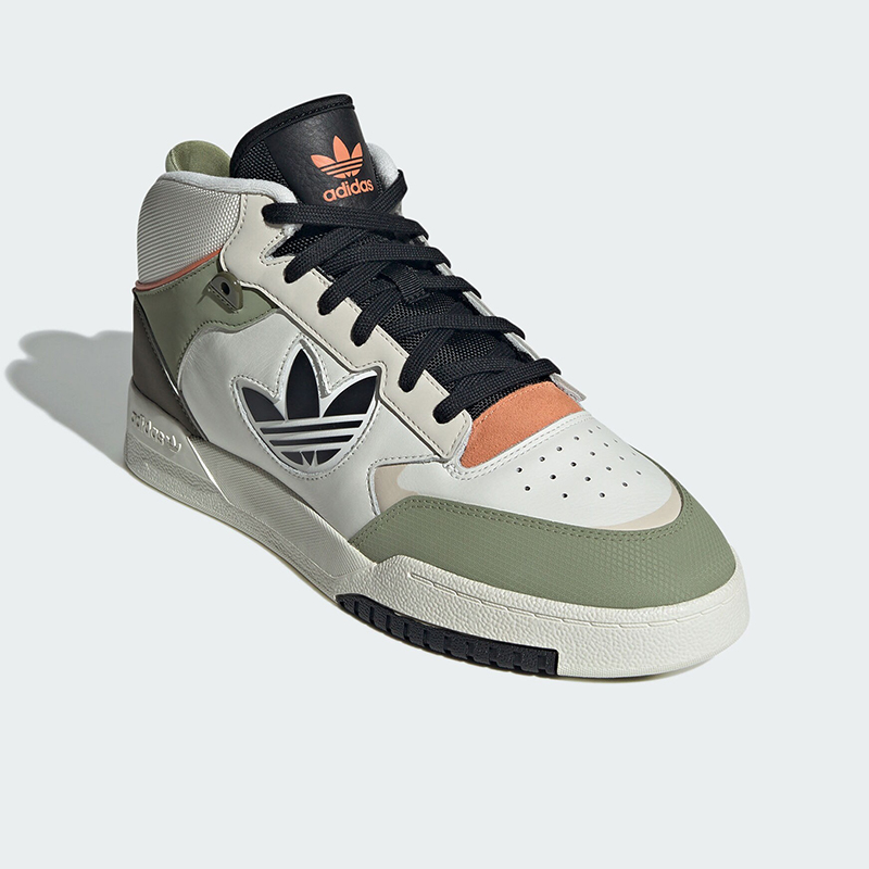 Adidas/阿迪达斯正品三叶草男女拼接经典篮球中帮板鞋JQ8241