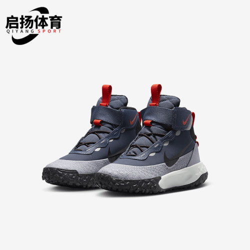耐克儿童户外休闲缓震中帮运动鞋