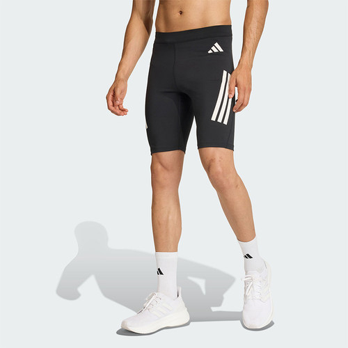 Adidas/阿迪达斯正品夏季男士休闲跑步紧身运动弹力短裤JZ2478