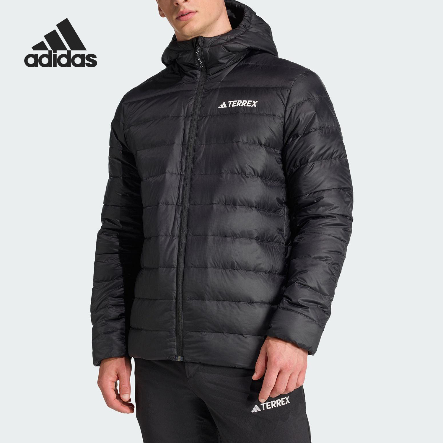 Adidas/阿迪达斯官方正品2025 MULTI男士保暖户外羽绒服KB2176