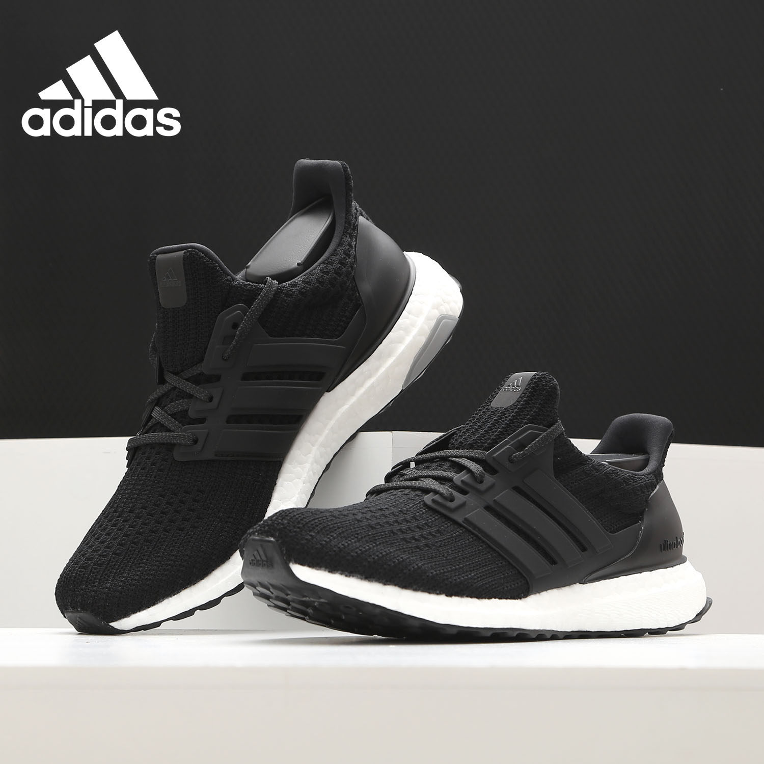 Adidas/阿迪达斯正品 ULTRABOOST 男女缓震透气运动跑步鞋BB6166 - 实物图