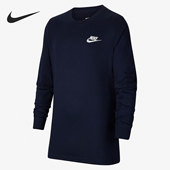 耐克正品 运动长袖 SPORTSWEAR Nike 大童 男孩 T恤CZ1855 451
