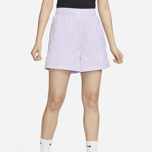Nike/耐克女士高腰梭织运动短裤