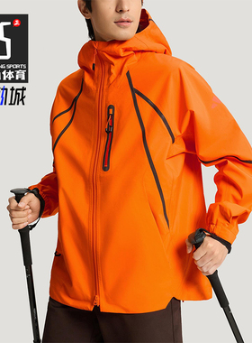 Adidas/阿迪达斯正品2025冬季款男士日常连帽运动印花外套KD4359