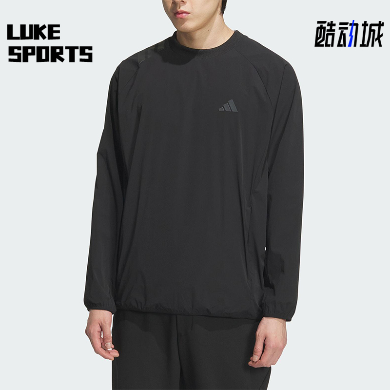 Adidas/阿迪达斯正品CREW JACKET男士梭织高尔夫运动卫衣JM2942