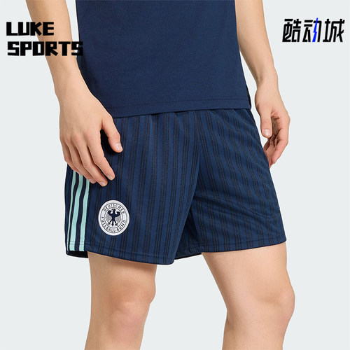 Adidas/阿迪达斯正品GERMANY SHORTS男士运动足球宽松短裤JZ9343