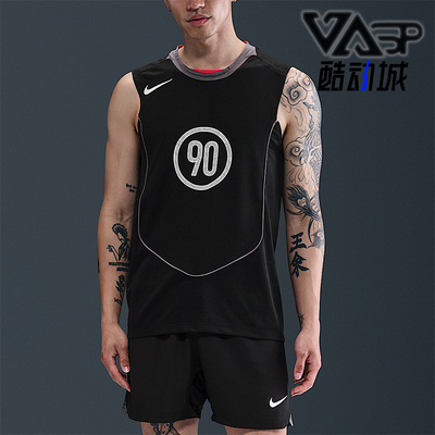 Nike/耐克正品Dri-FIT男士运动足球无袖透气T恤背心HV1181-010
