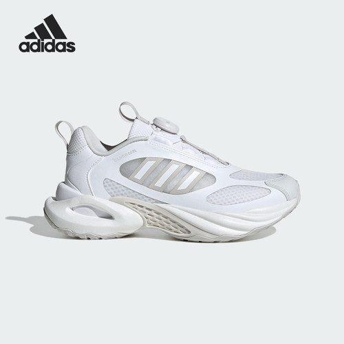 Adidas/阿迪达斯正品2025 GS女子大童缓震经典透气跑步鞋JS4062