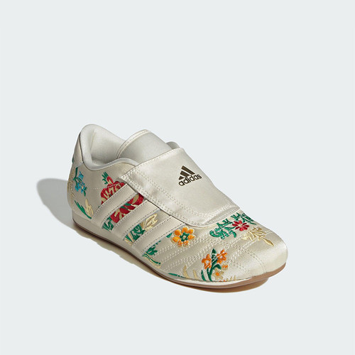 Adidas/阿迪达斯正品SHOES女士时尚刺绣提花经典低帮运动鞋JR3705