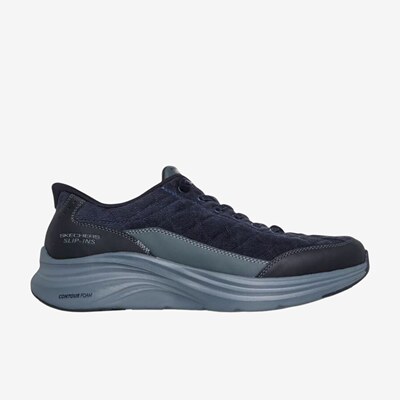 Skechers斯凯奇正品Slip-On Casual男款生活运动休闲鞋232618-NVY