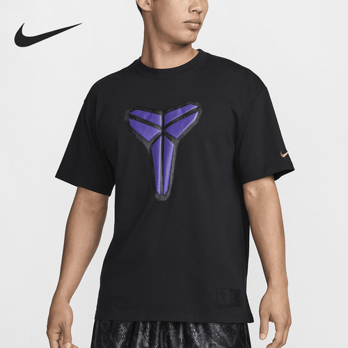 Nike/耐克正品Kobe男士篮球透气时尚训练印花短袖FZ8072-010
