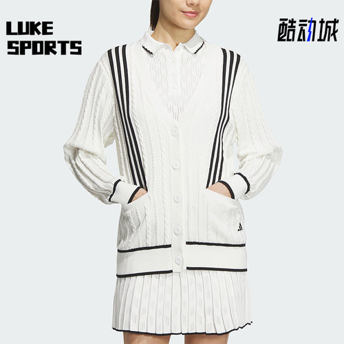 Adidas/阿迪达斯女士毛衣开衫