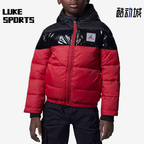 Nike/耐克正品小童休闲时尚潮流保暖连帽长袖外套DC0037-687