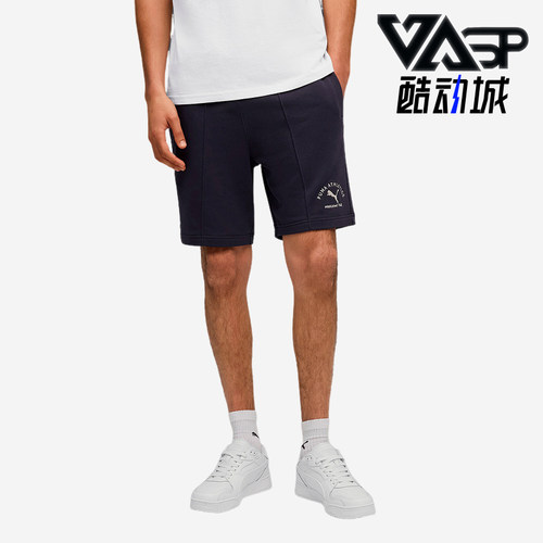 Puma/彪马正品2025 男士透气跑步抽绳休闲运动训练短裤691057-16