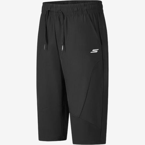 Skechers斯凯奇正品舒享运动休闲系列儿童七分长裤P225B077-0018
