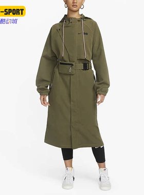 Nike/耐克正品新款Naomi Osaka Collection女子长外套DQ8491-222