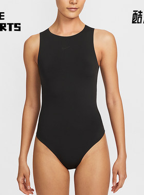 Nike/耐克正品Form女士休闲紧身透气运动包边连体衣HQ7007-011