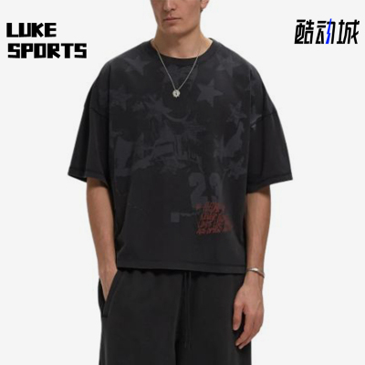 Nike/耐克正品JORDAN新款男黑色运动休闲经典短袖T恤IM7363-010
