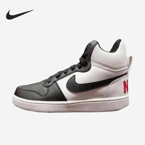 Nike/耐克正品COURT BOROUGH女士经典保暖休闲中帮板鞋844906-100