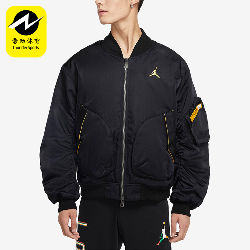 耐克男士拉链保暖夹克