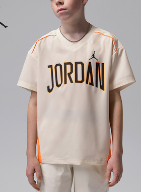 Nike/耐克正品Jordan Prestige 大童防晒经典短袖T恤IW1467-110
