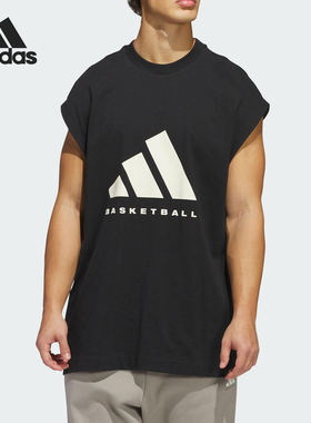 Adidas/阿迪达斯正品ADI BB SL TEE男女运动无袖T恤JY0200