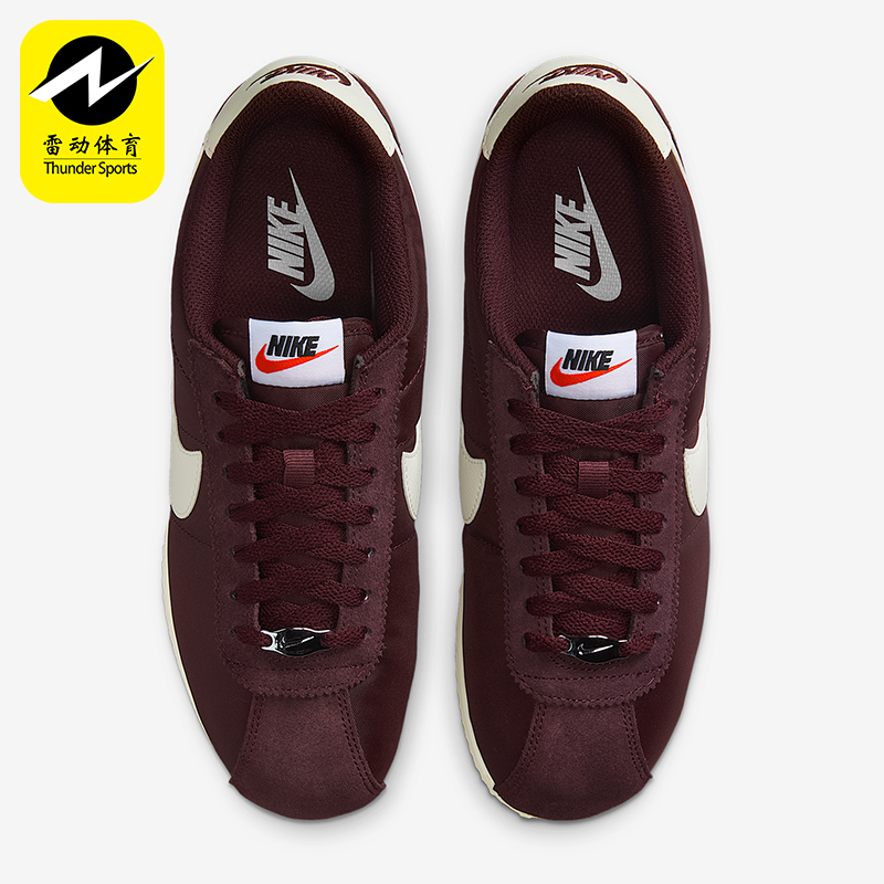Nike/耐克正品Cortez Textile女士系带轻便复古运动鞋DZ2795-605