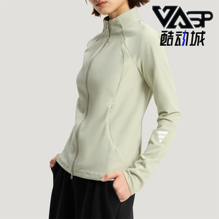 SWEAT FOS 阿迪达斯正品 外套KU5381 ZIP 女士运动修身 FULL Adidas