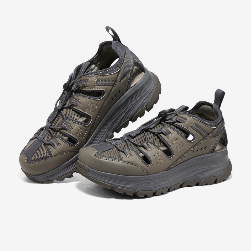Skechers/斯凯奇正品夏季新款防滑男子户外运动休闲沙滩凉鞋
