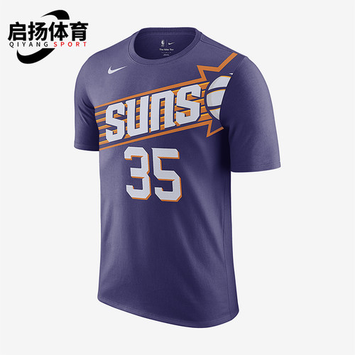 Nike/耐克正品2025男士耐穿圆领印花透气篮球运动短袖FD9807-573