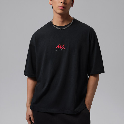 Nike/耐克正品Jordan Flight男士宽松印花经典短袖T恤IF3134-010