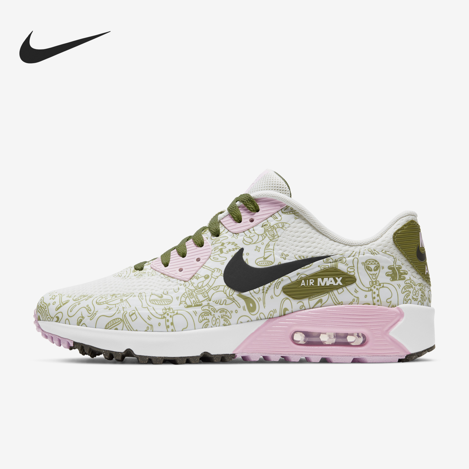 耐克男子运动训练高尔夫球鞋