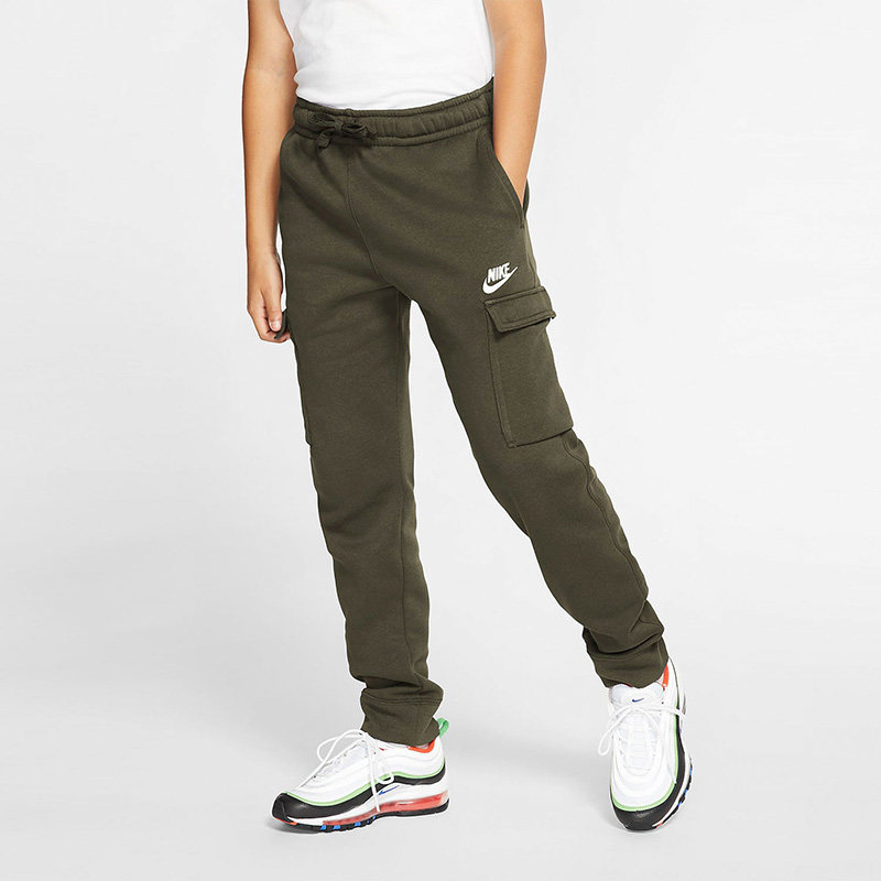 Nike/耐克正品秋季新款大童运动宽松透气系带长裤 CQ4298-326