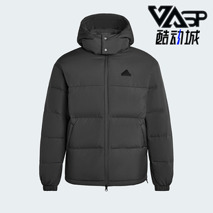 Adidas/阿迪达斯正品2025男女日常保暖运动连帽耐穿羽绒服KF1784