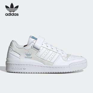 三叶草FORUM Adidas 阿迪达斯官方正品 当季 GV7908 LOW女子休闲鞋