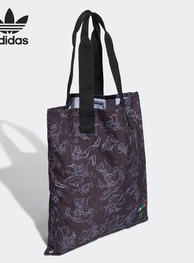 Adidas/阿迪达斯官方正品三叶草男女休闲运动手提包购物包 GD5511