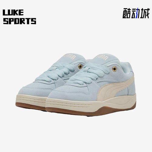 Puma/彪马正品ParkLunaSuede女蓝米色低帮透气经典板鞋402510-04