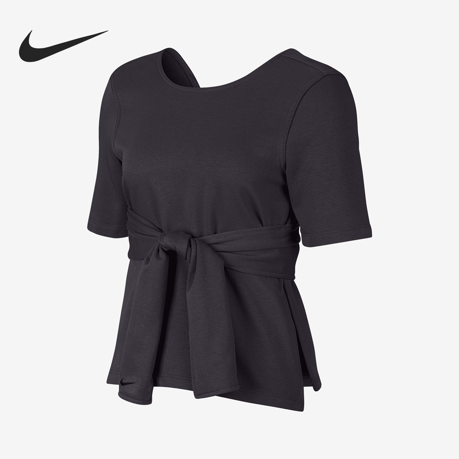 Nike/耐克正品STUDIO 女士瑜伽透气训练短袖T恤AR6368-080