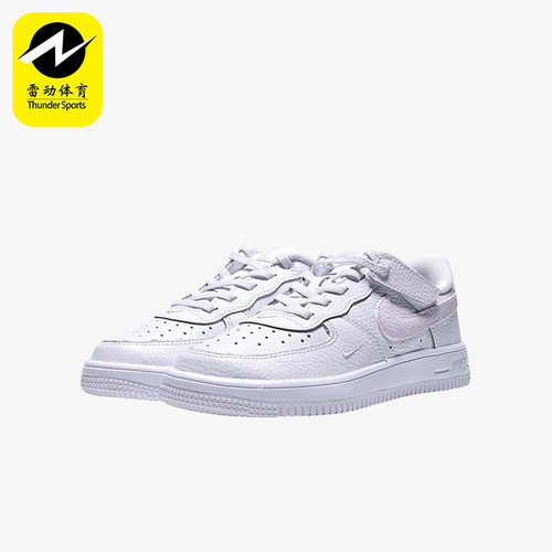 Nike/耐克正品FORCE 1 LOW小童运动轻便魔术贴休闲板鞋II0760-100