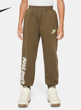Nike/耐克正品新款儿童保暖束脚加绒运动裤FV5739-222