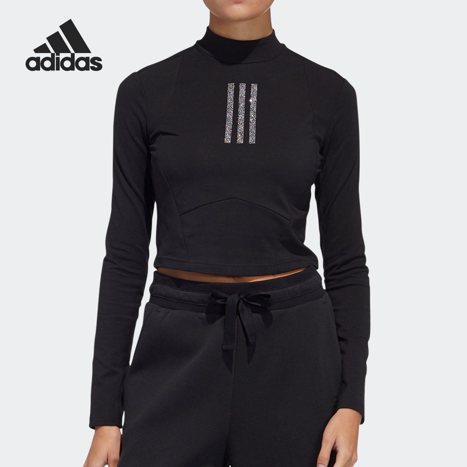 Adidas/阿迪达斯正品女子当季新款时尚舒适运动休闲长袖T恤HB8568,运动服/休闲服装,运动T恤,淘宝优惠券,粉丝福利购,淘宝优惠卷