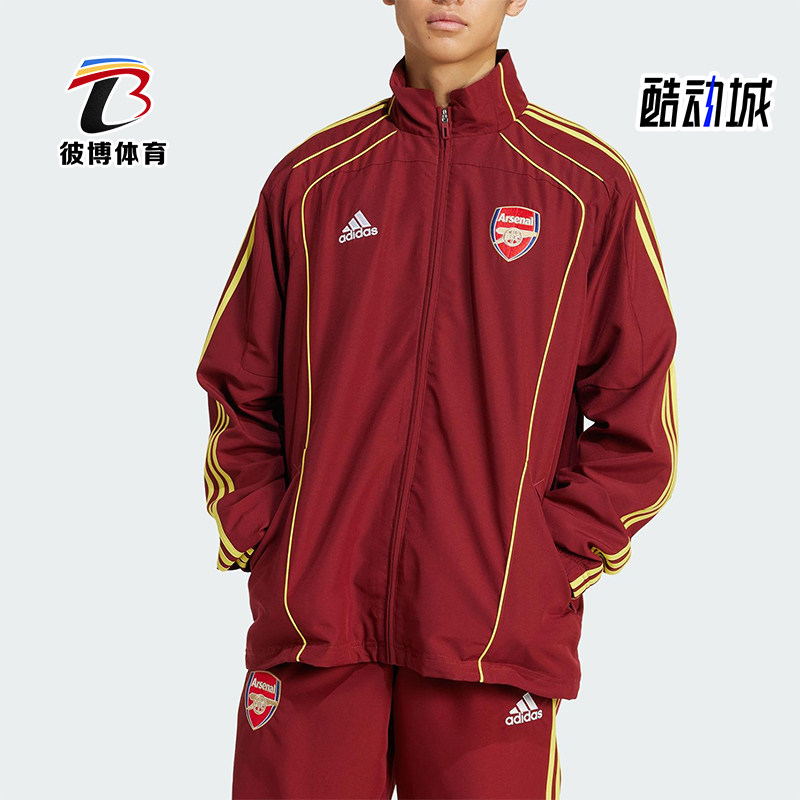 Adidas/阿迪达斯正品ARSENAL男士复古运动经典足球宽松外套JN1961图片