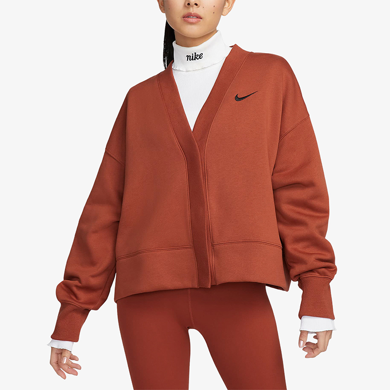 耐克女士宽松时尚复古外套