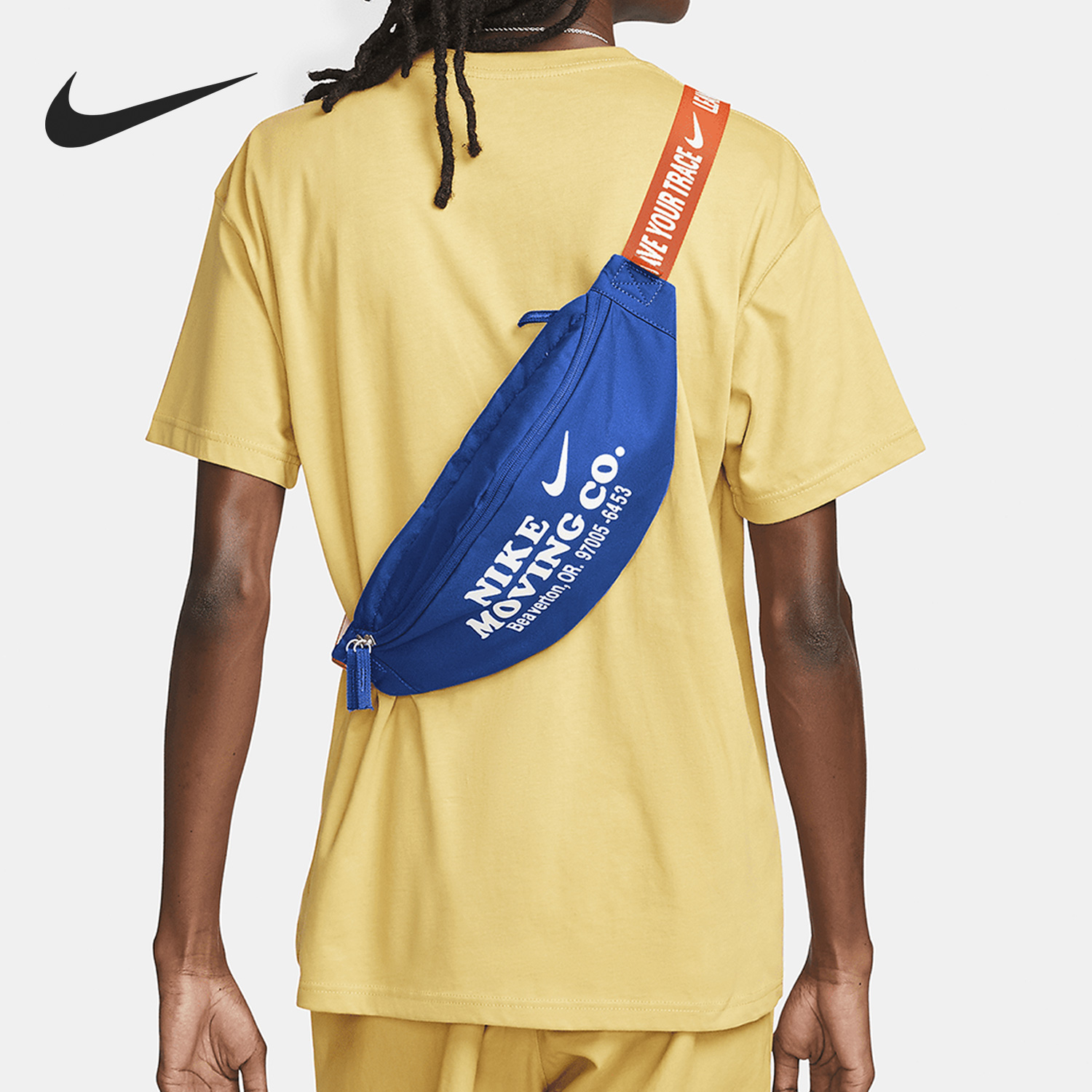 Nike/耐克正品新款男女户外运动便携斜挎背包DV6072-405